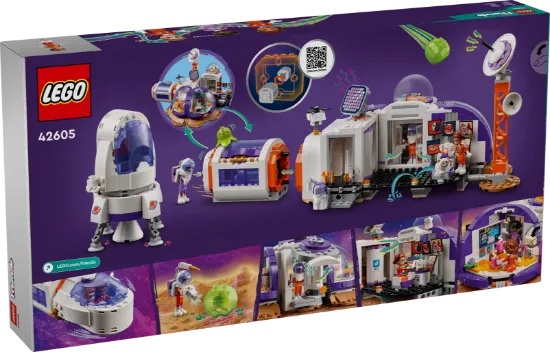LEGO Friends 42605 Mars Space Base and Rocket package