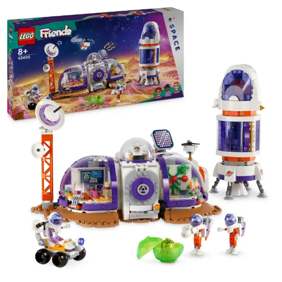 LEGO Friends 42605 Mars Space Base and Rocket package