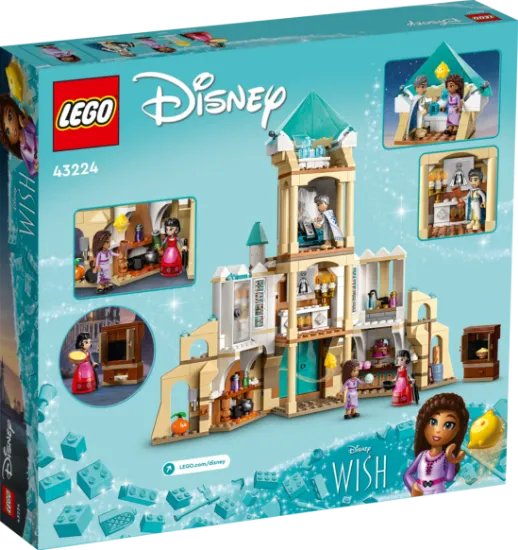 LEGO Disney Princess 43224 King Magnifico’s Castle package