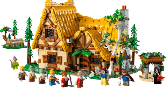 LEGO Disney Princess 43242 Snow White and the Seven Dwarfs' Cottage