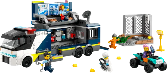 LEGO City 60418 Police Mobile Crime Lab Truck Toy