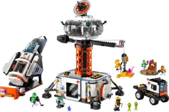 LEGO City 60434 Space Base and Rocket Launchpad Set