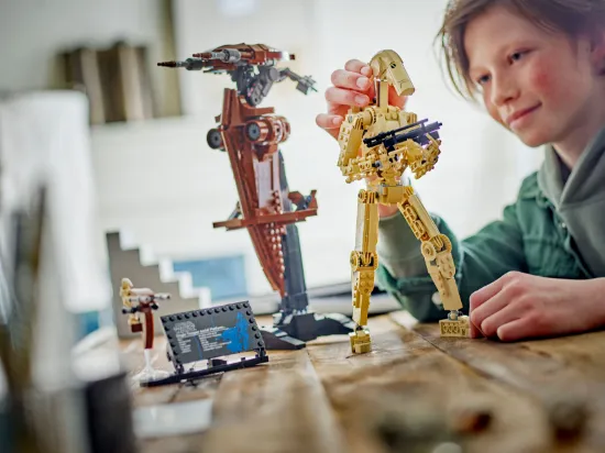 Picture of LEGO Star Wars 75428 Battle Droid™ with STAP