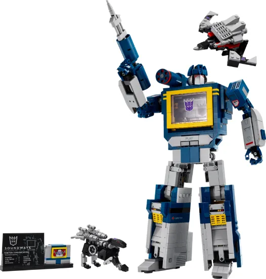 Picture of LEGO Icons 10358 Transformers: Soundwave