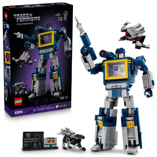 Picture of LEGO Icons 10358 Transformers: Soundwave
