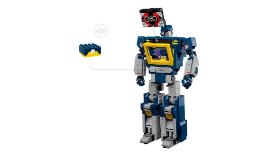 Picture of LEGO Icons 10358 Transformers: Soundwave