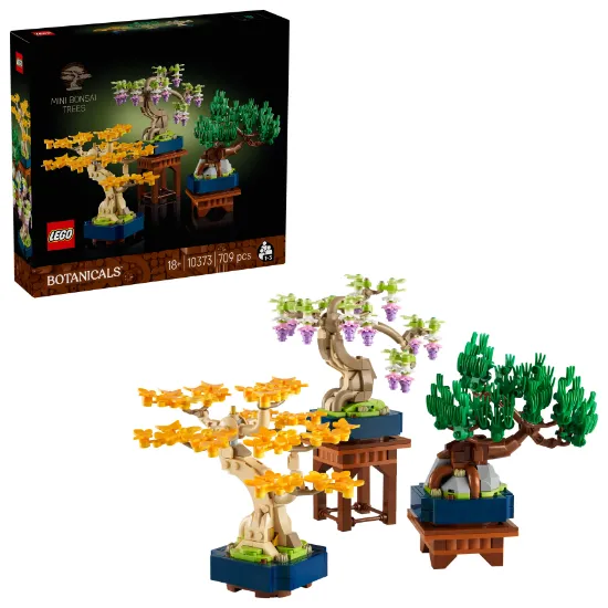 LEGO icons 10373 botanicals mini bonsai trees package