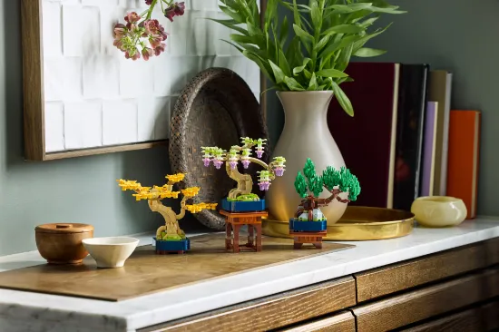 LEGO icons 10373 botanicals mini bonsai trees