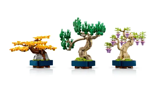 LEGO icons 10373 botanicals mini bonsai trees