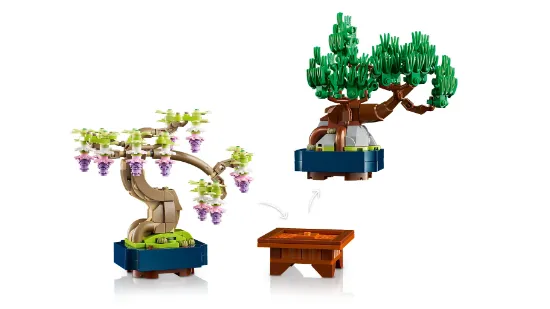 LEGO icons 10373 botanicals mini bonsai trees