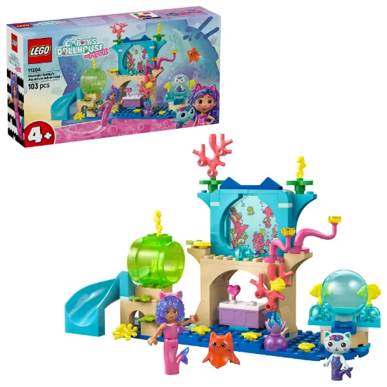 Picture of LEGO Gabby's Dollhouse 11204 Mermaid Gabby's Aquarium Adventure