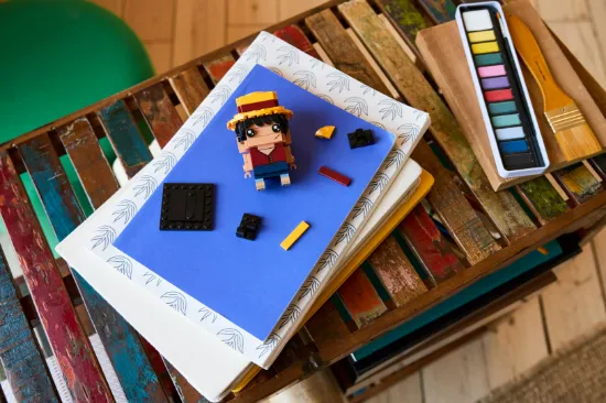 Picture of LEGO BrickHeadz 40799 ONE PIECE Monkey D. Luffy Figure