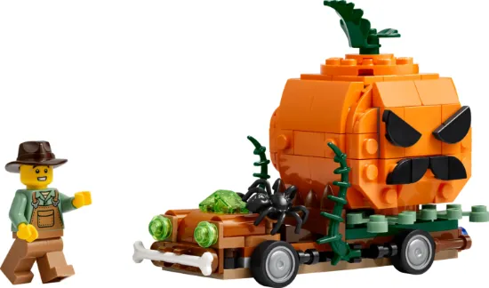 Picture of LEGO  40822 Jack-O’-Lantern Pickup Truck