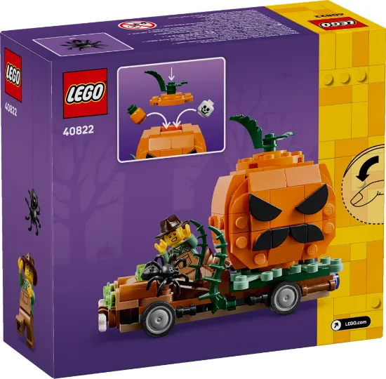 Picture of LEGO  40822 Jack-O’-Lantern Pickup Truck