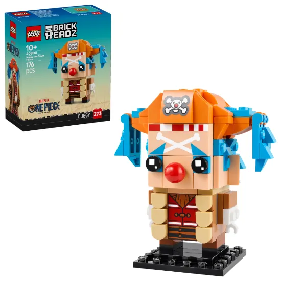 Picture of LEGO BrickHeadz 40800 ONE PIECE Buggy the Clown Figure