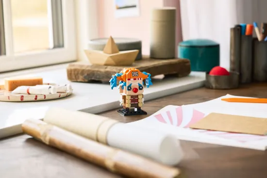 Picture of LEGO BrickHeadz 40800 ONE PIECE Buggy the Clown Figure