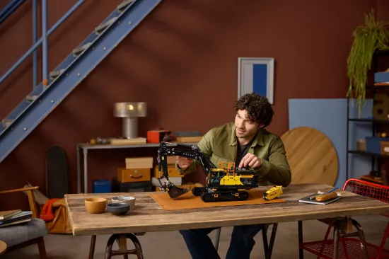 Picture of LEGO Technic 42215 Volvo EC500 Hybrid Excavator