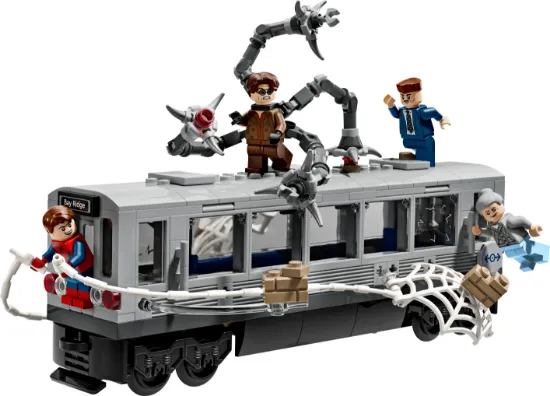 Picture of LEGO MARVEL 76321 Spider-Man vs. Doc Ock Subway Train Scene