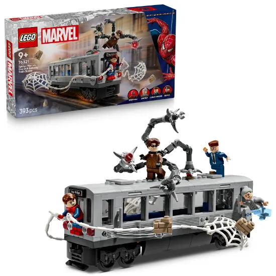 Picture of LEGO MARVEL 76321 Spider-Man vs. Doc Ock Subway Train Scene
