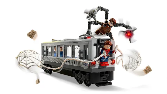 Picture of LEGO MARVEL 76321 Spider-Man vs. Doc Ock Subway Train Scene