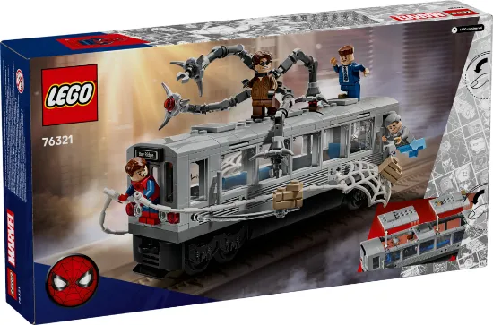 Picture of LEGO MARVEL 76321 Spider-Man vs. Doc Ock Subway Train Scene