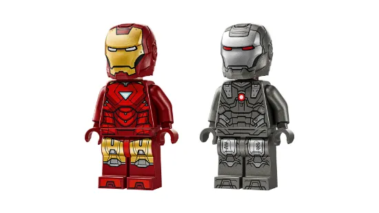 Picture of LEGO MARVEL 76320 Iron Man & War Machine vs. Hammer Drones