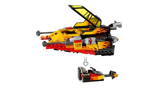 Picture of LEGO Star Wars 75414 The Force Burner Snowspeeder