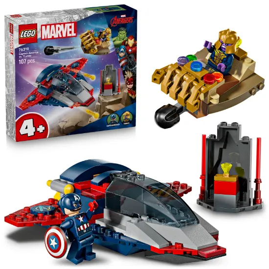 Picture of LEGO MARVEL 76319 Captain America vs. Thanos