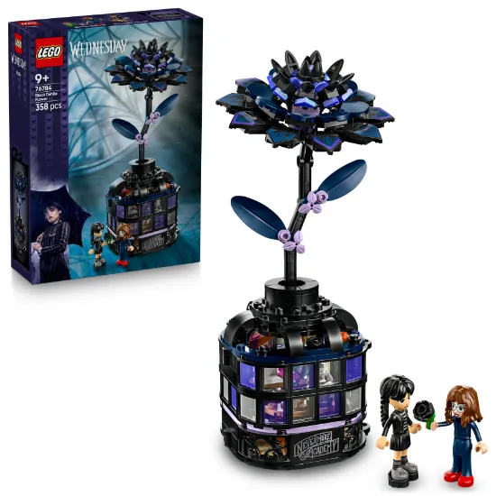 Picture of LEGO Wednesday 76784 Black Dahlia Flower