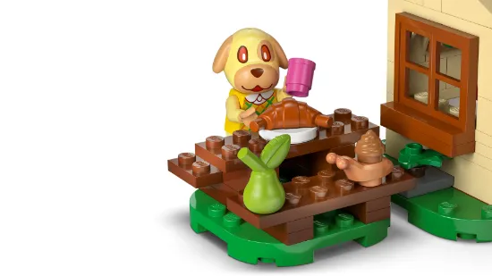 Picture of LEGO Animal Crossing 77058 Goldie’s Cozy House