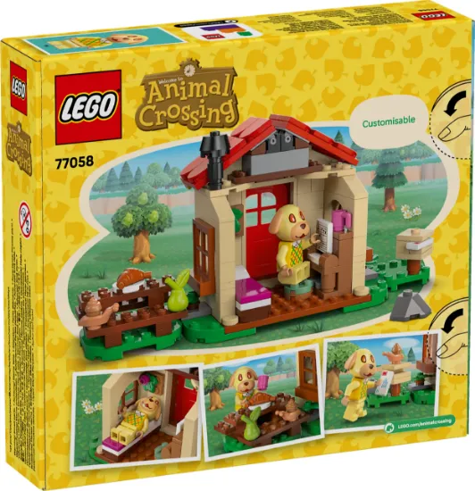 Picture of LEGO Animal Crossing 77058 Goldie’s Cozy House