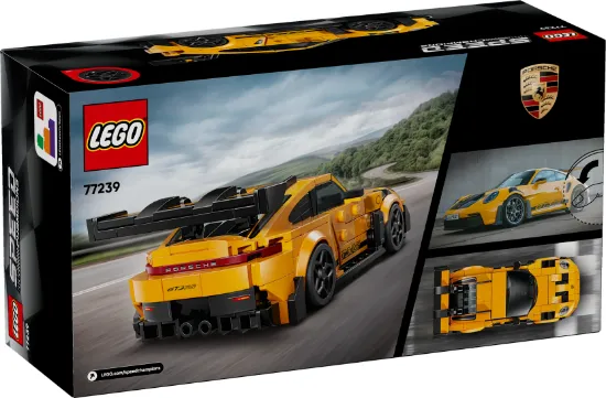 LEGO Speed Champions 77239 Porsche 911 GT3 RS Super Car Vehicle package