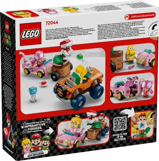 Picture of LEGO Super Mario 72043: Mario Kart – Interactive LEGO® Mario & Standard Kart