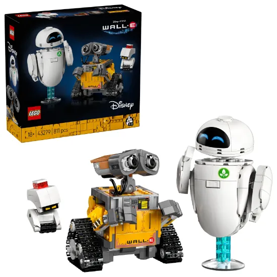 Picture of LEGO Disney and Pixar 43279 WALL-E and EVE