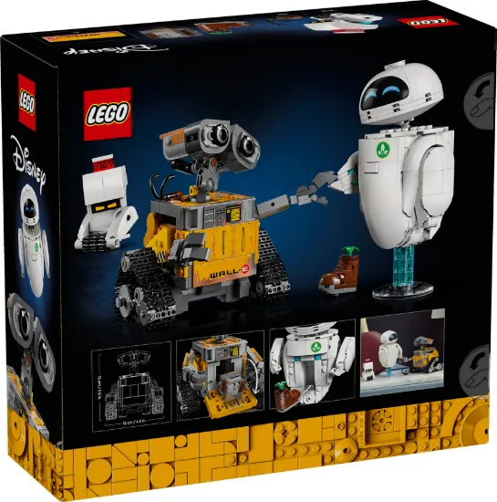 Picture of LEGO Disney and Pixar 43279 WALL-E and EVE