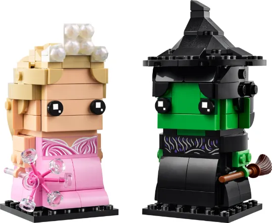 Picture of LEGO BrickHeadz Wicked 40794 Elphaba & Glinda Figures