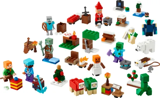 Picture of LEGO Minecraft 21280 Advent Calendar 2025