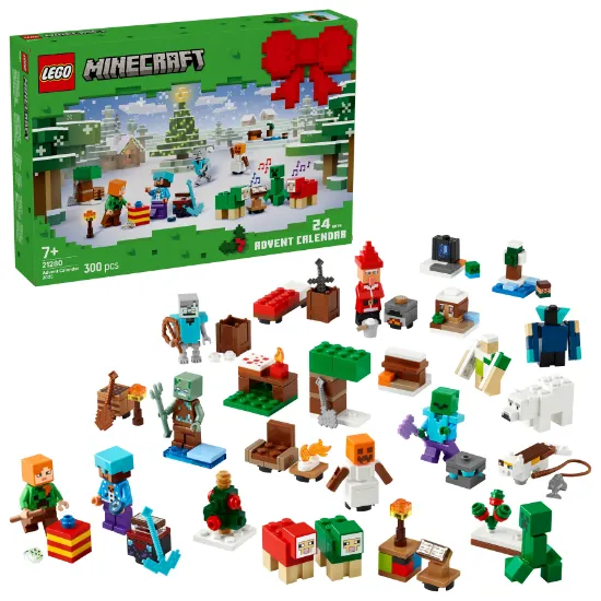 Picture of LEGO Minecraft 21280 Advent Calendar 2025