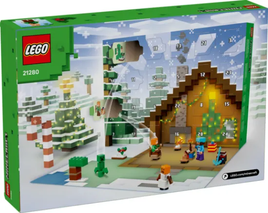 Picture of LEGO Minecraft 21280 Advent Calendar 2025