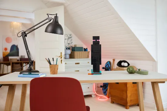 playing LEGO Minecraft 21279 The Enderman Tower