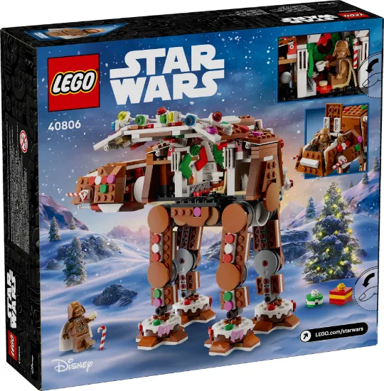 Picture of LEGO Star Wars 40806 Gingerbread AT-AT™ Walker