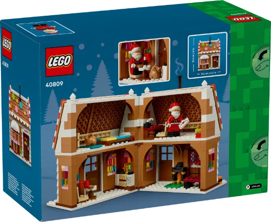 Picture of LEGO 40809 Festive Gingerbread House