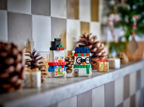 Picture of LEGO 40812 Snowman Ornaments