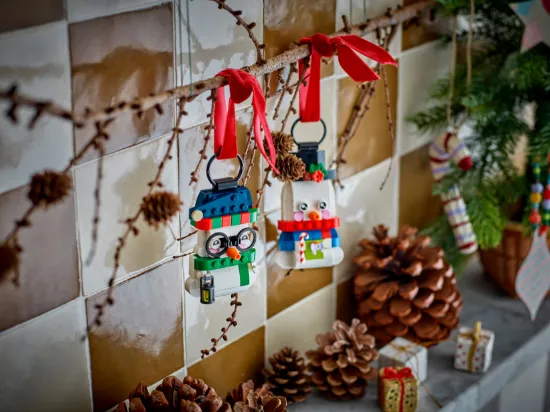 Picture of LEGO 40812 Snowman Ornaments