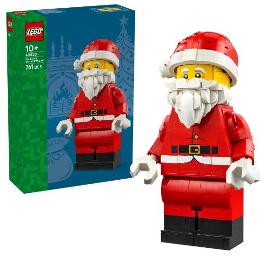 Picture of LEGO 40820 Up-Scaled Santa Minifigure
