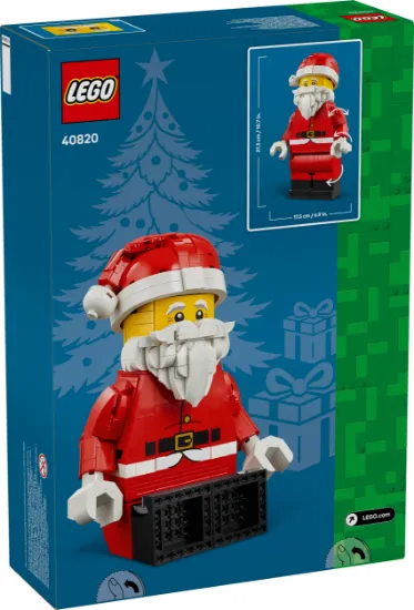 Picture of LEGO 40820 Up-Scaled Santa Minifigure