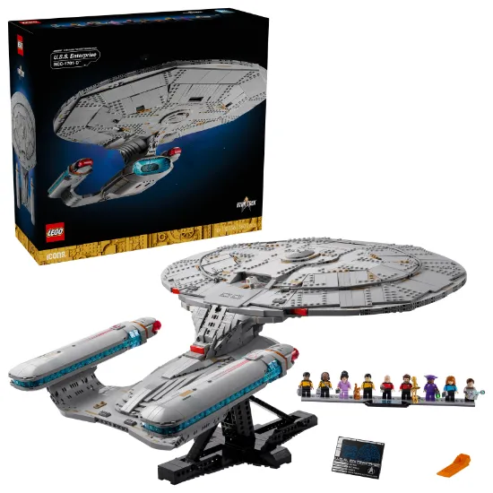 Picture of LEGO Icons 10356 Star Trek: U.S.S. Enterprise NCC-1701-D