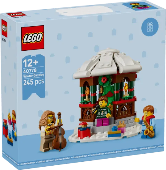 Picture of LEGO 40778 Winter Gazebo 