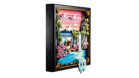 Picture of LEGO ART 31218 Japanese Cherry Blossom Landscape