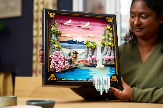 Picture of LEGO ART 31218 Japanese Cherry Blossom Landscape